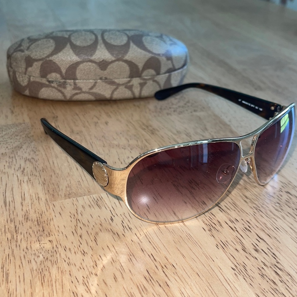 Marc Jacobs Sunglasses W/ Coach Case